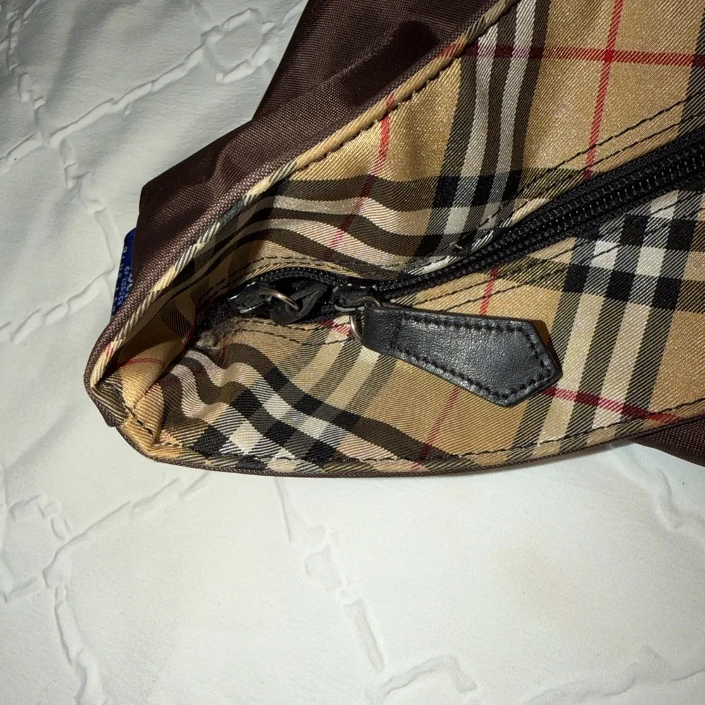 Authentic Burberry Nova Check Blue Label Tote Nylon Bag.(EUC) - Picture 12 of 15